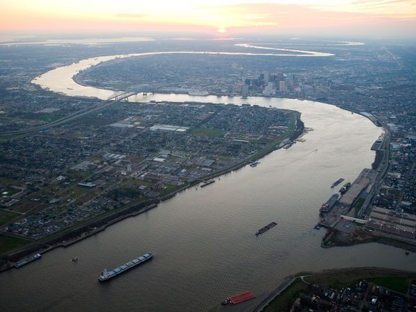 Mississippi River at New Orleans