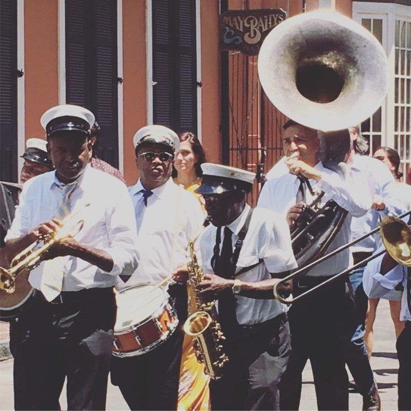New Orleans Second Line Musicians