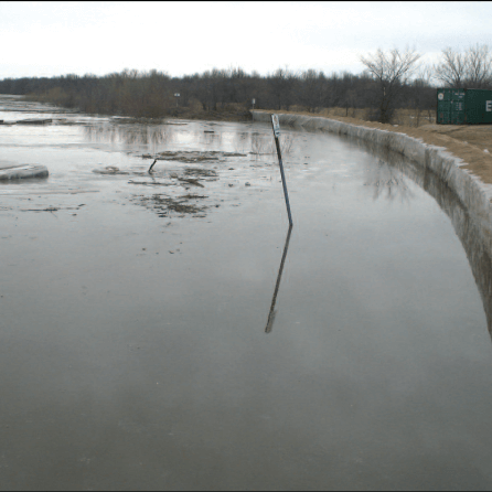 walls stopping floods