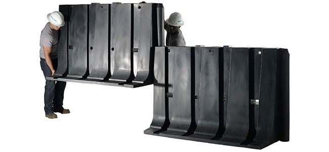 Connecting 4ft Flood Barriers - Muscle Wall