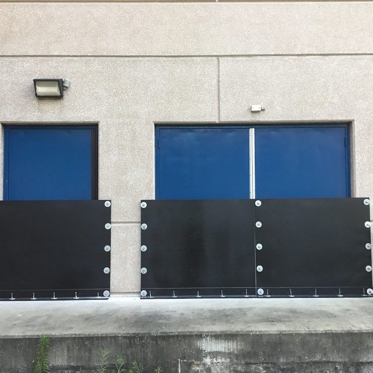 Panel protecting door