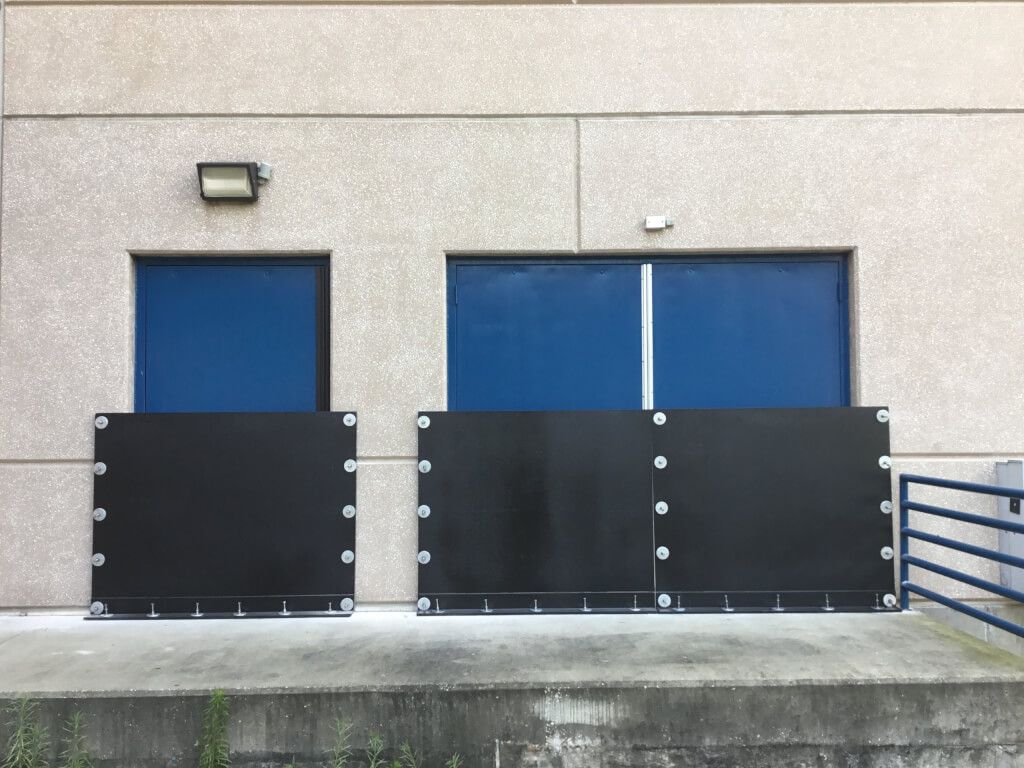 FRA Flood Panel or EZ Panel Flood Protection for Doors & Windows