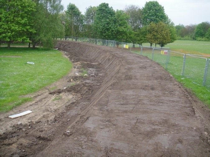 Flood prevention wall