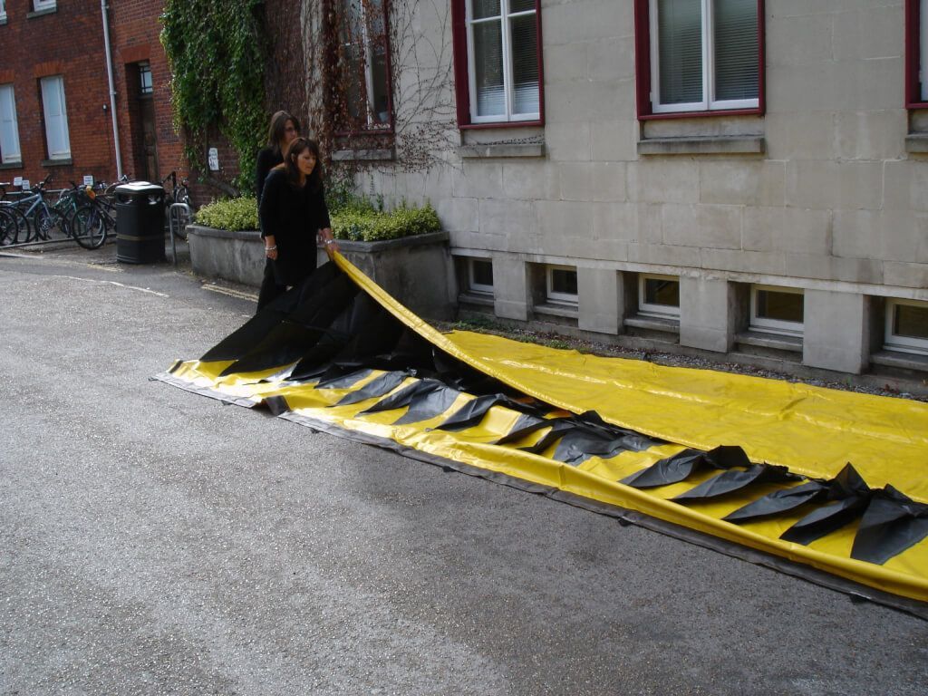 Flood Barriers for homes Alteau Mobile Flood Barrier