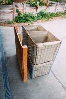 DIY Shooting Range using HESCO and plywood for a flat faced shooting backstop