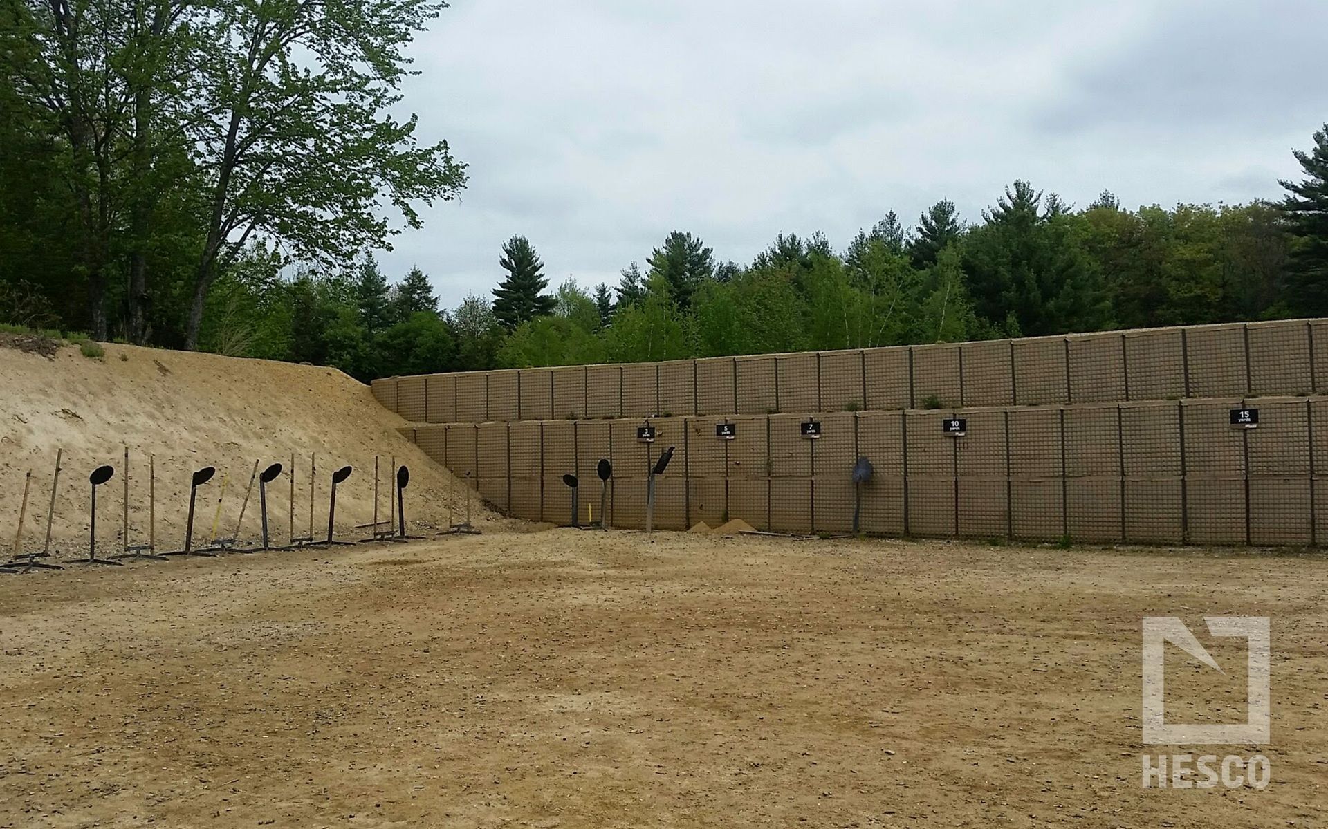 How to build a DIY shooting range with HESCO Barriers