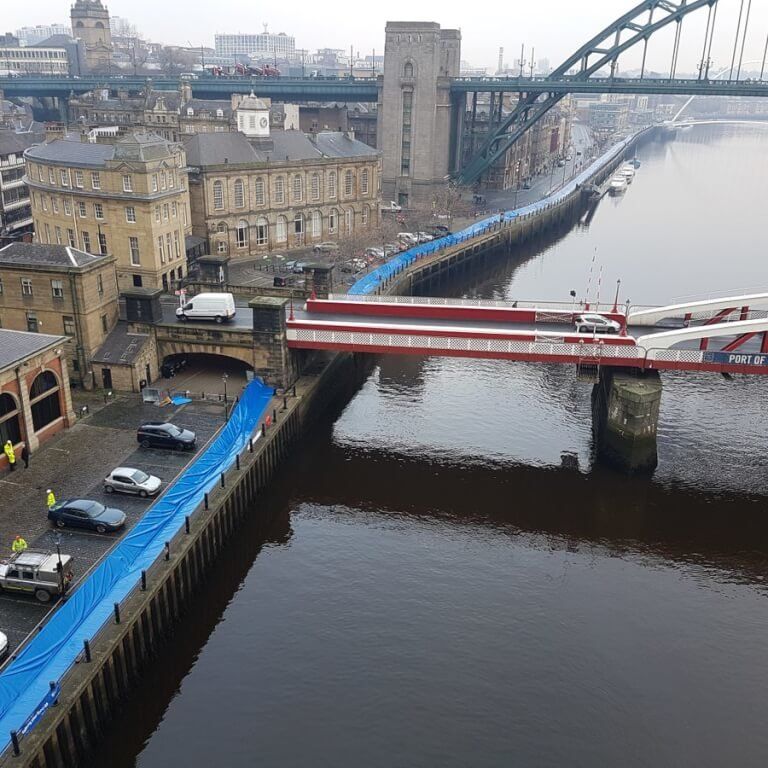 INERO overhead flood protection