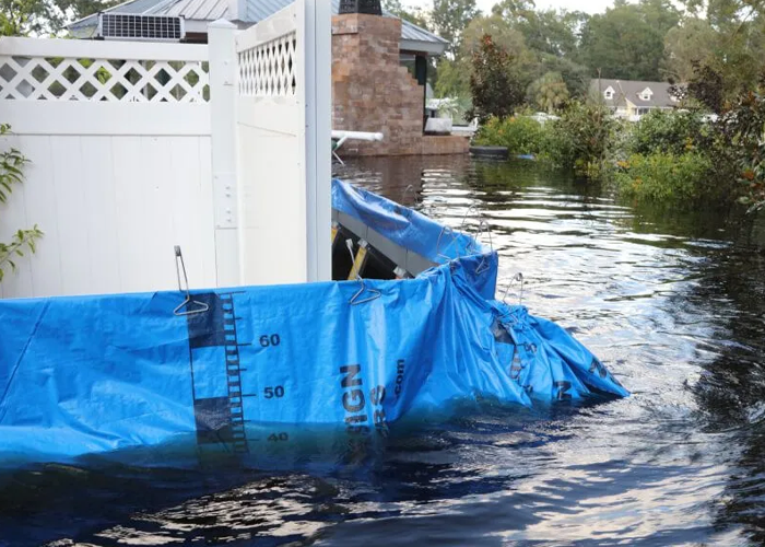 Hurricane Flood Barriers Home Protection