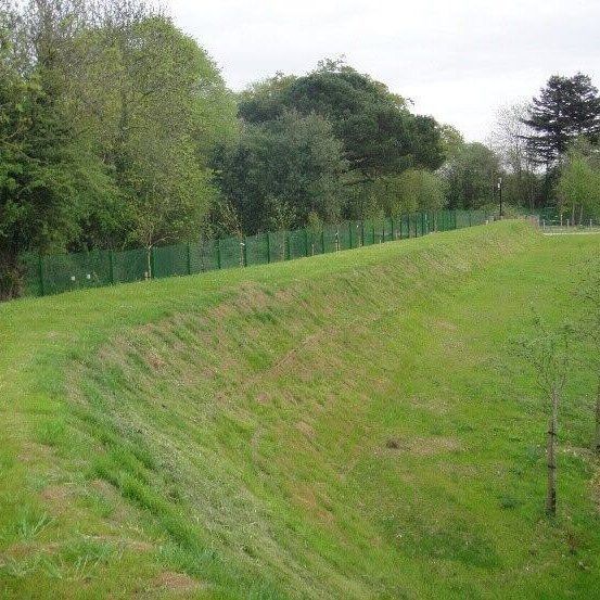 Reinforced flood walls