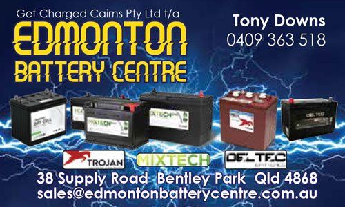 Edmonton Battery Centre Business Card