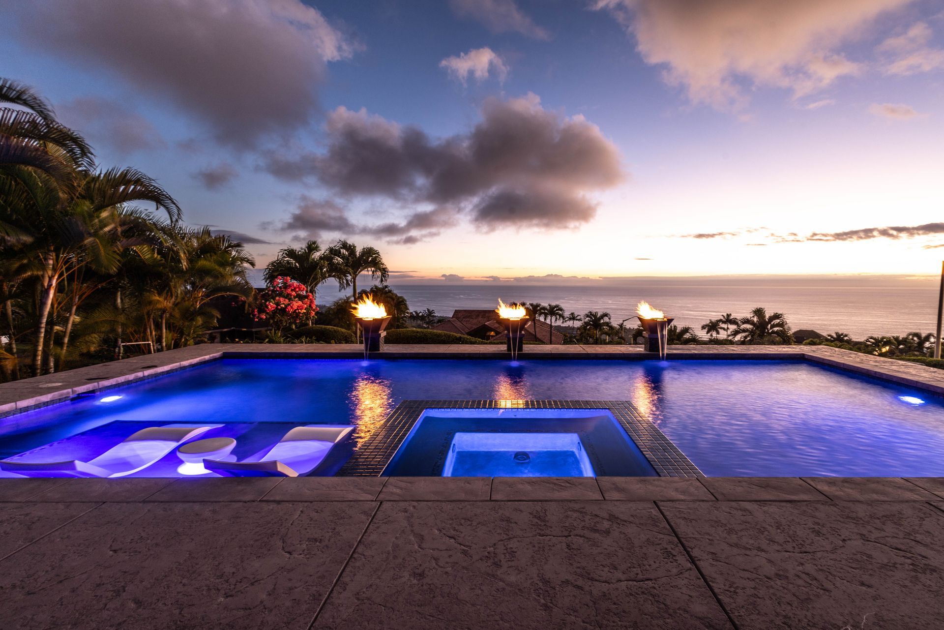 A large swimming pool 