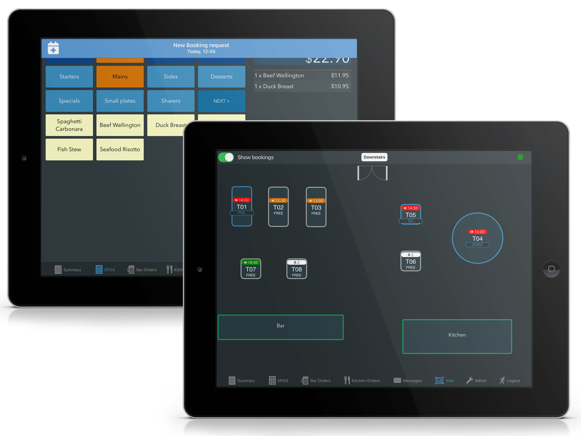 Manage reservations from your POS