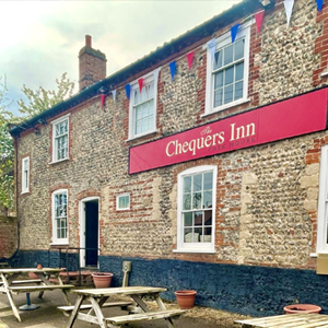 The Chequers Inn, Binham, Norfolk Exterior