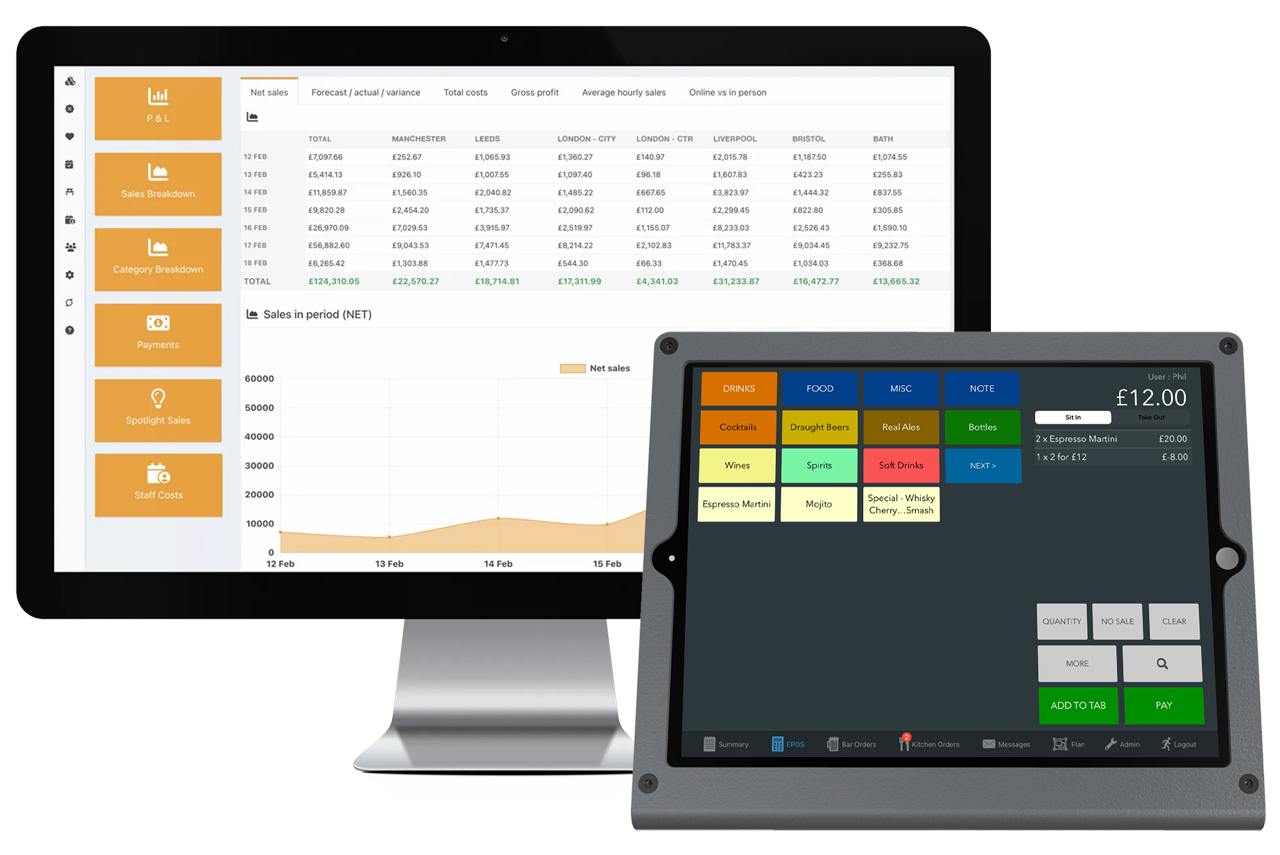 Multi-Site Hospitality EPOS