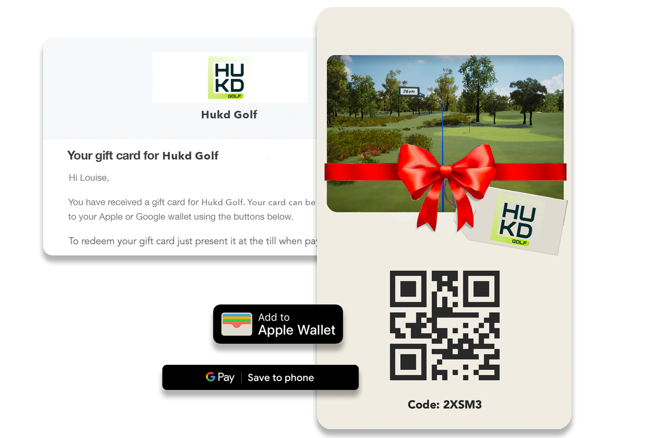 Hukd Golf gift card