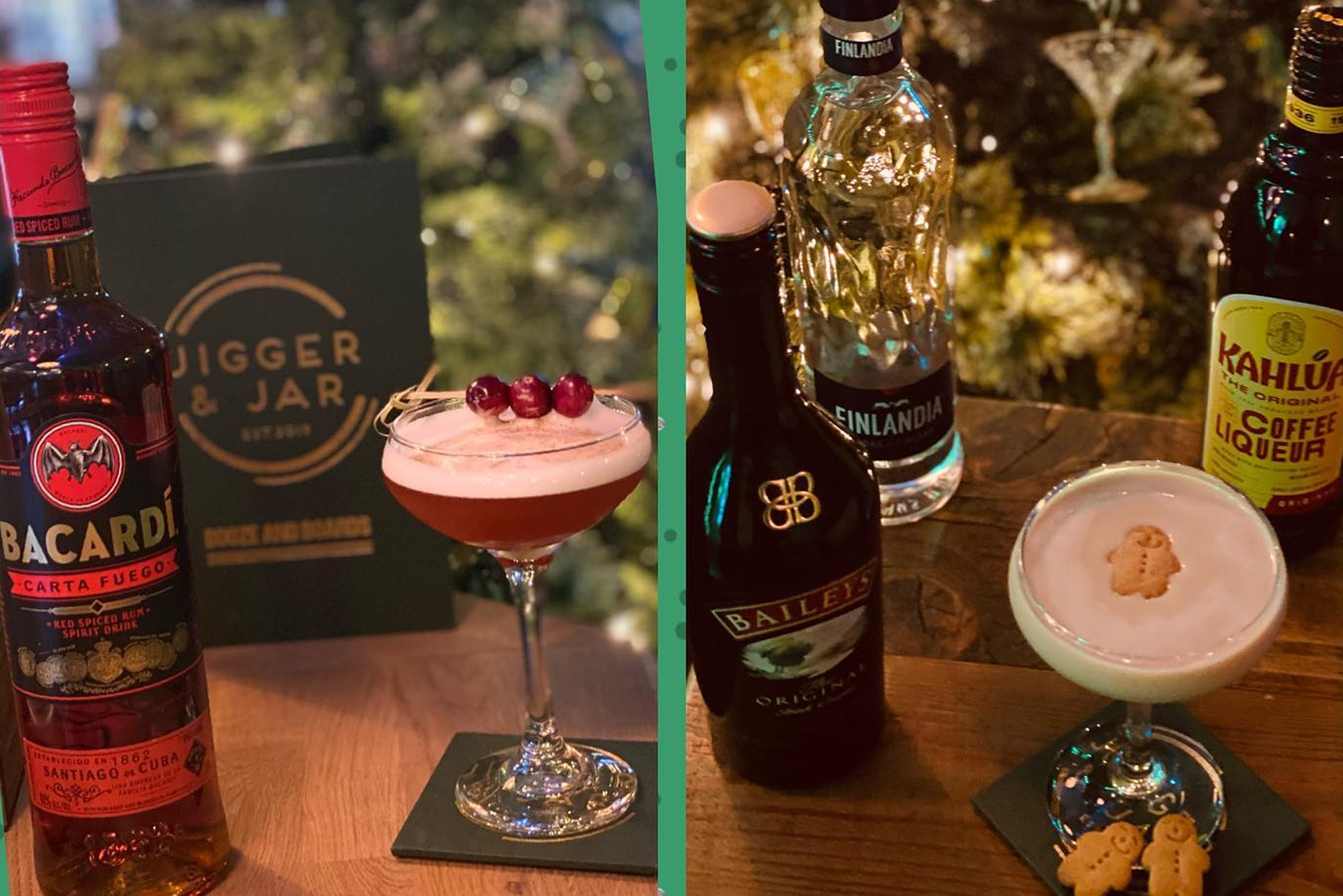 Jigger & Jar cocktails
