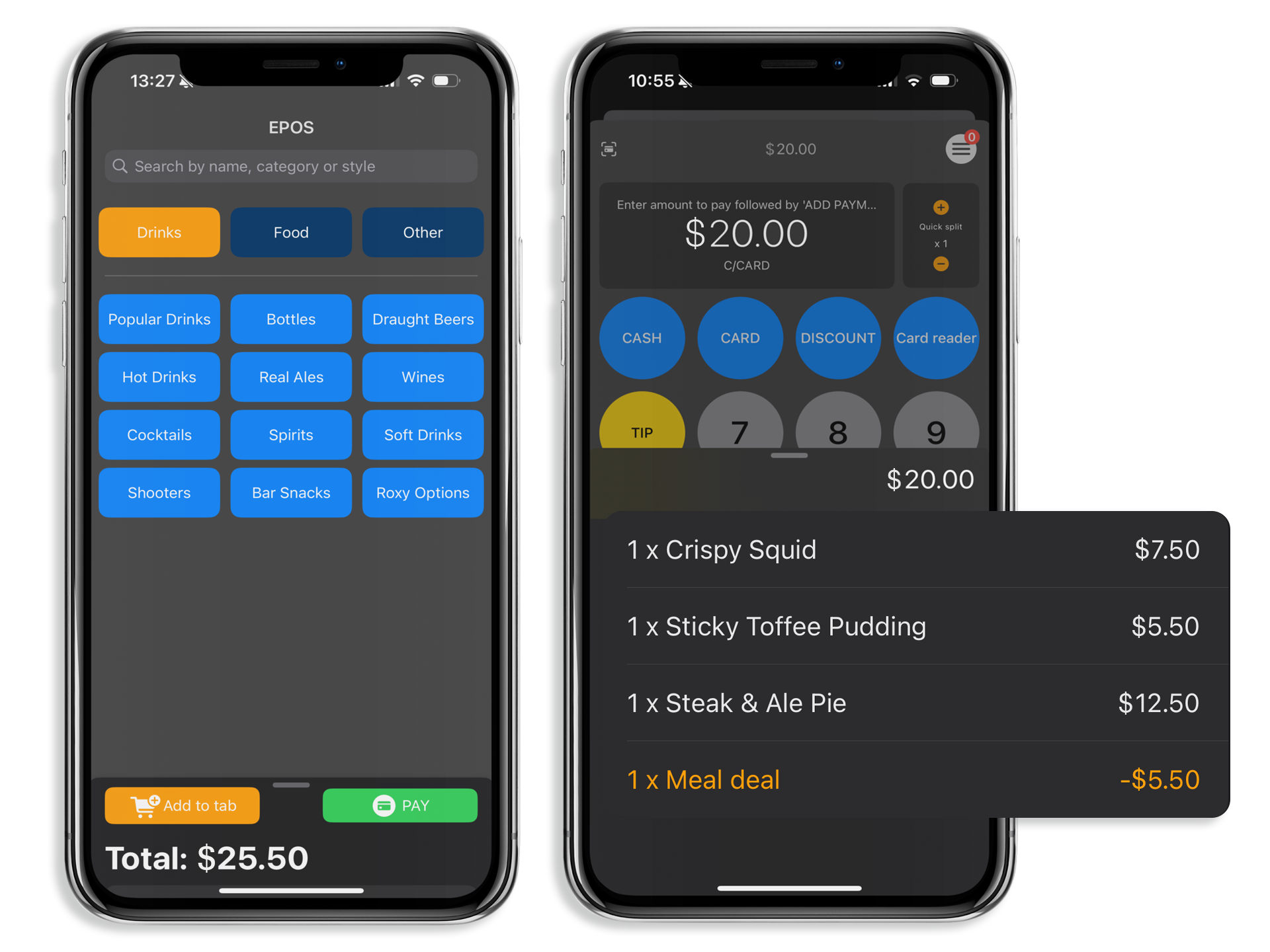 Handheld POS, applying automatic promotions