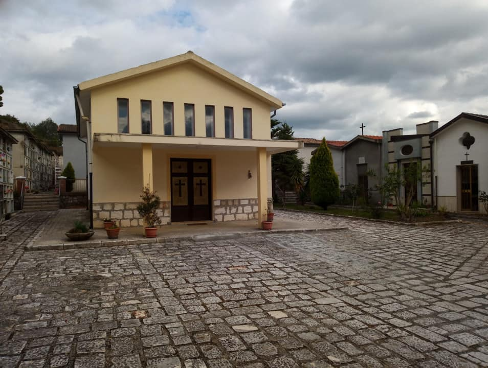 Cimitero Tursi edificio