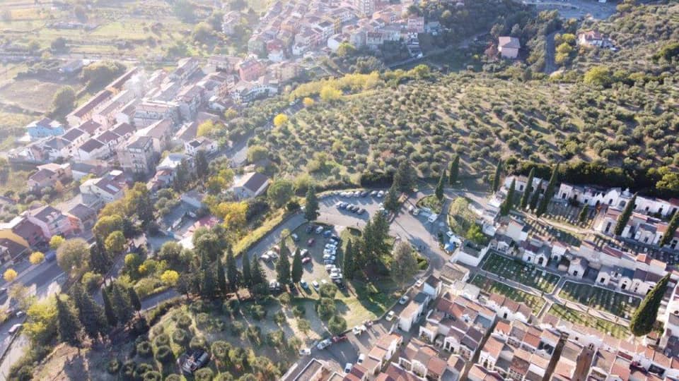 Cimitero Senise vista - Gulfo