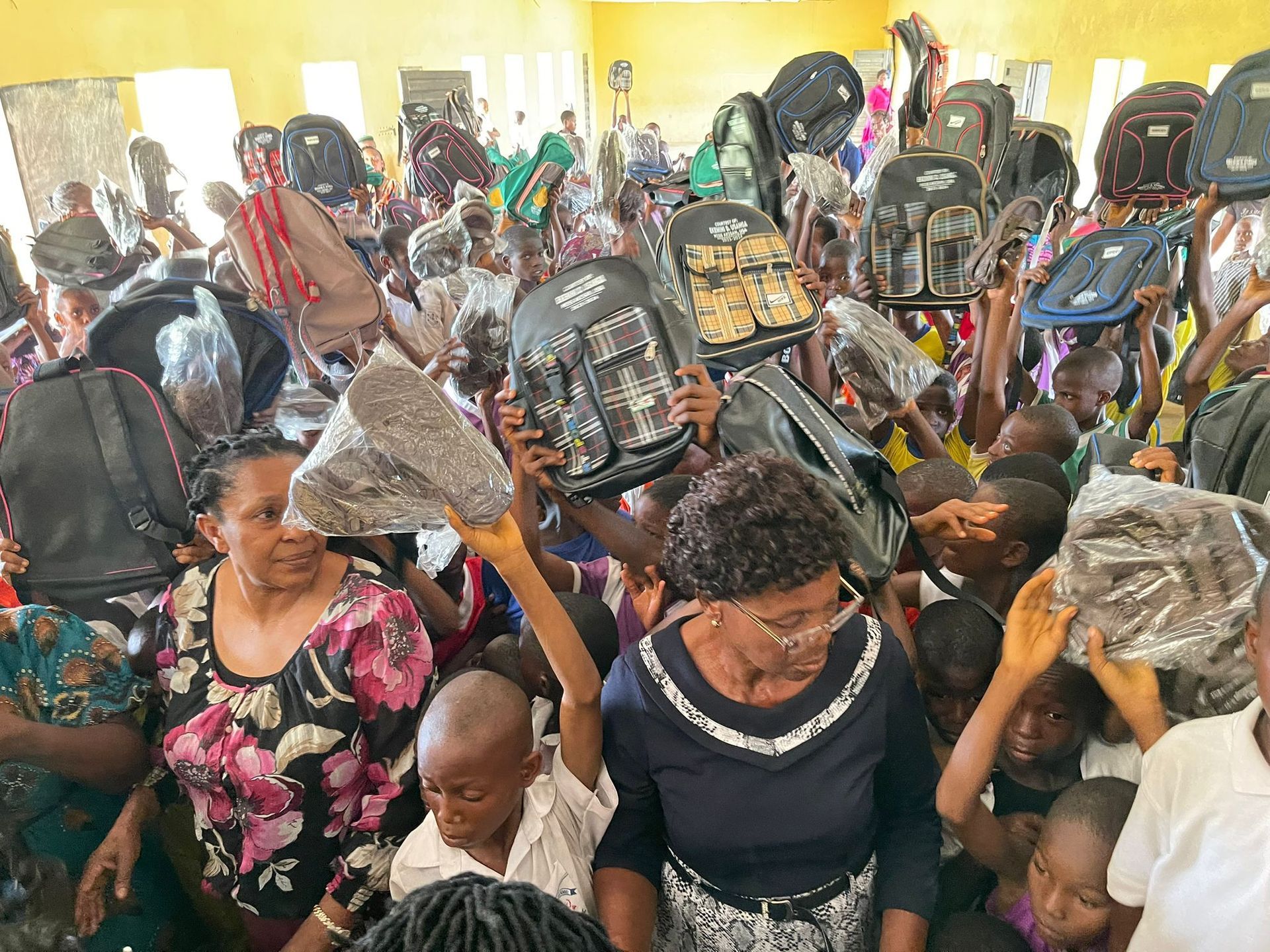 Miss AKISAN USA School Supply in Akwa Ibom Nigeria