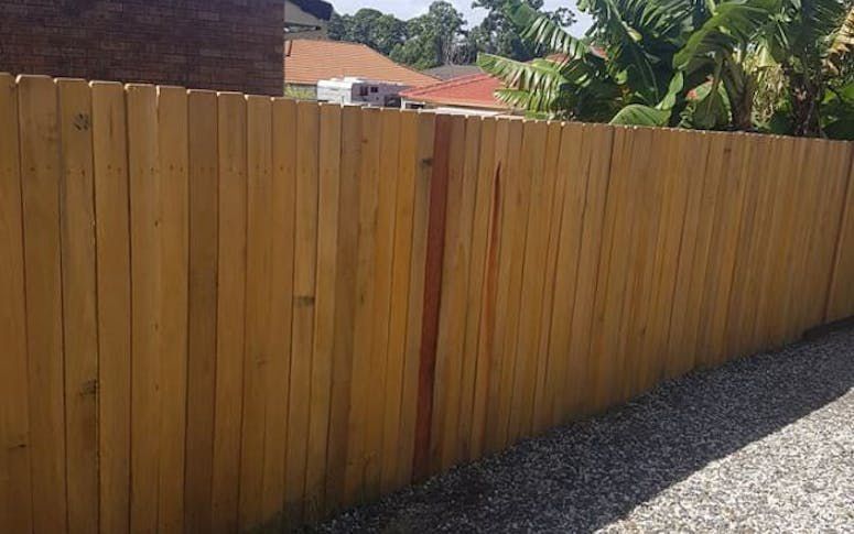 Colorbond, timber, and picket fencing