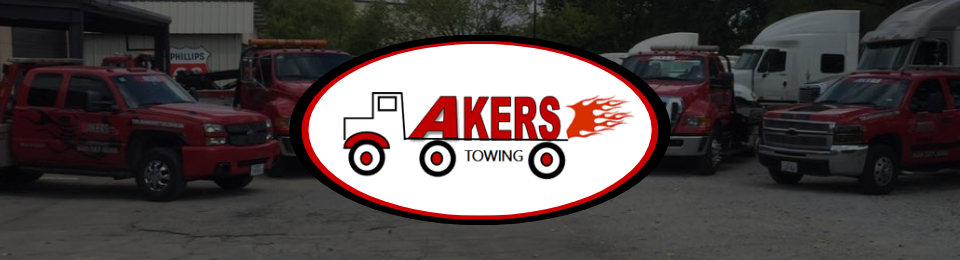 akers towing logo