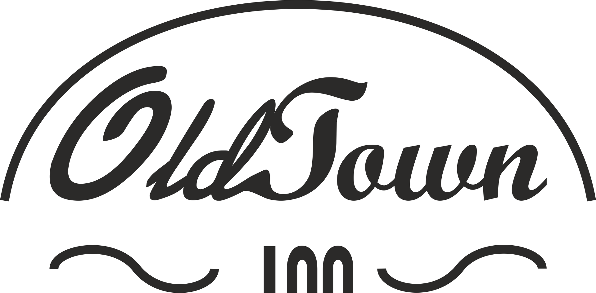 A black and white logo featuring the words 