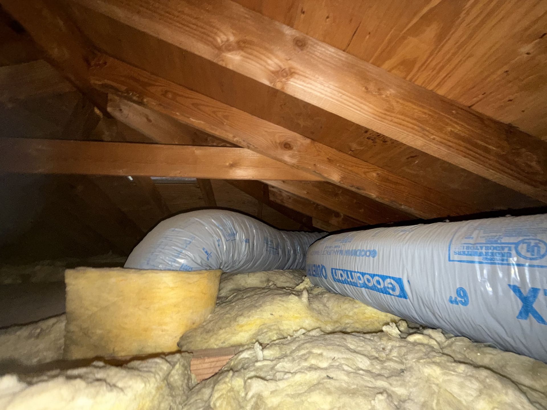 Attic Insulation Installation