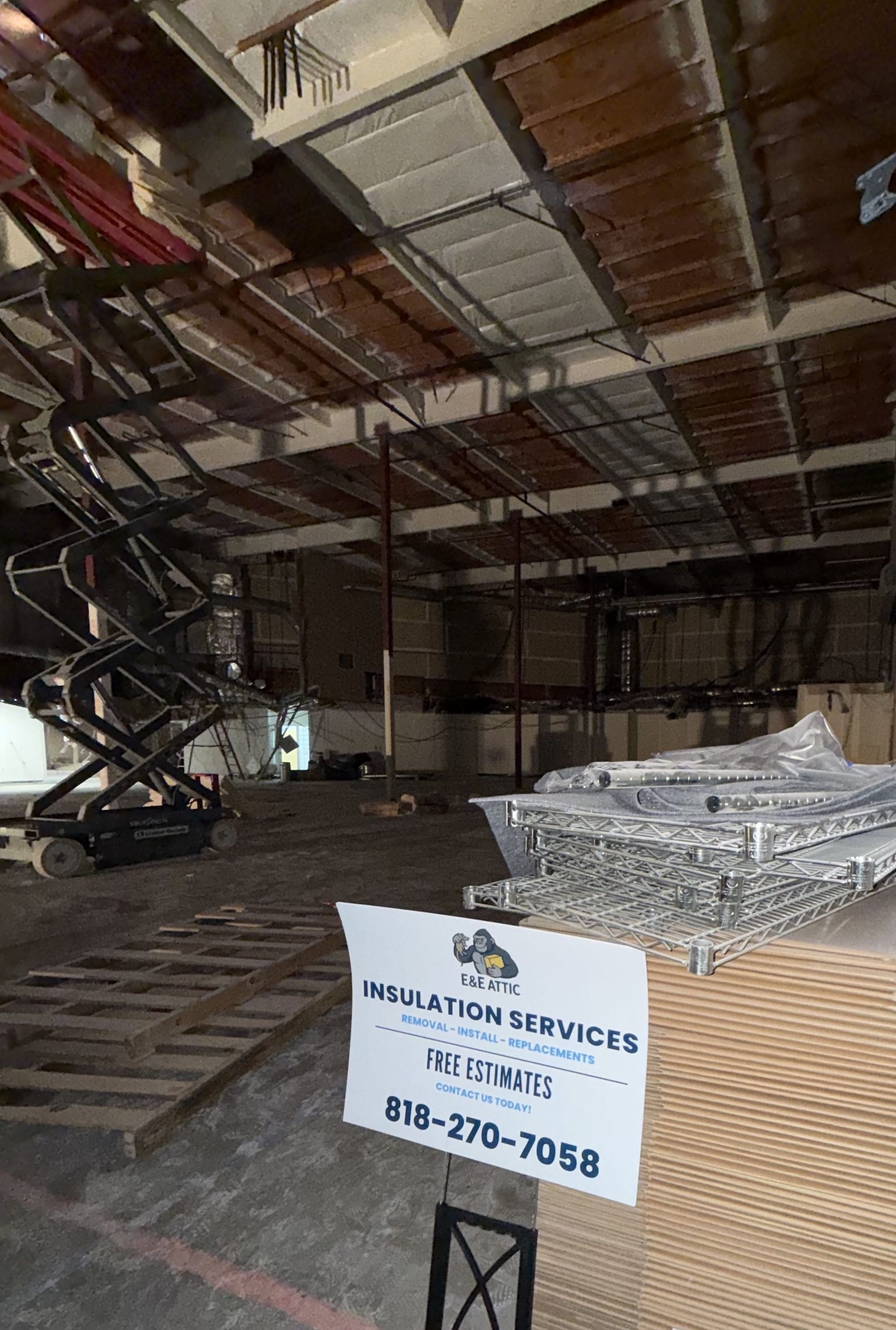 E&E Commercial Insulation - Warehouse Project