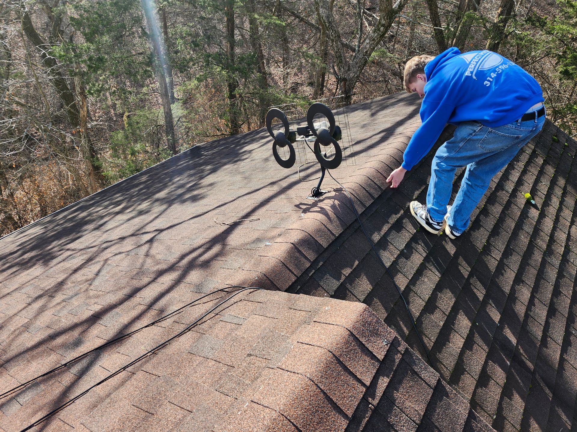 Residential roof inspection in Jefferson County MO