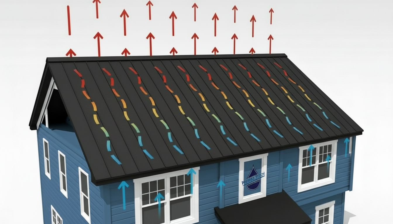 How roof ventilation works