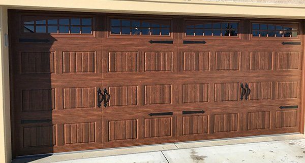 Wooden Garage Door — Omaha, NE — Spring Kings