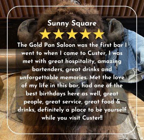 Gold Pan Saloon Bar Buffalo