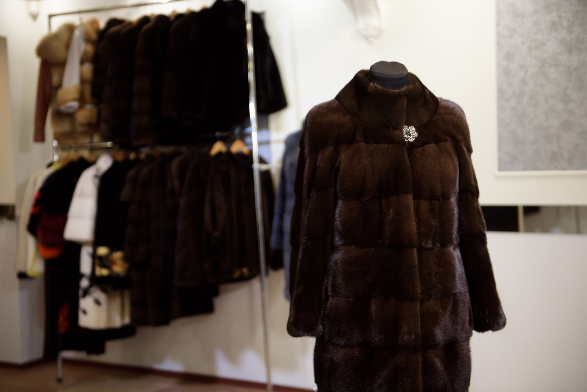 Fur Coats on Display — Atlanta, GA — Atlanta Furs
