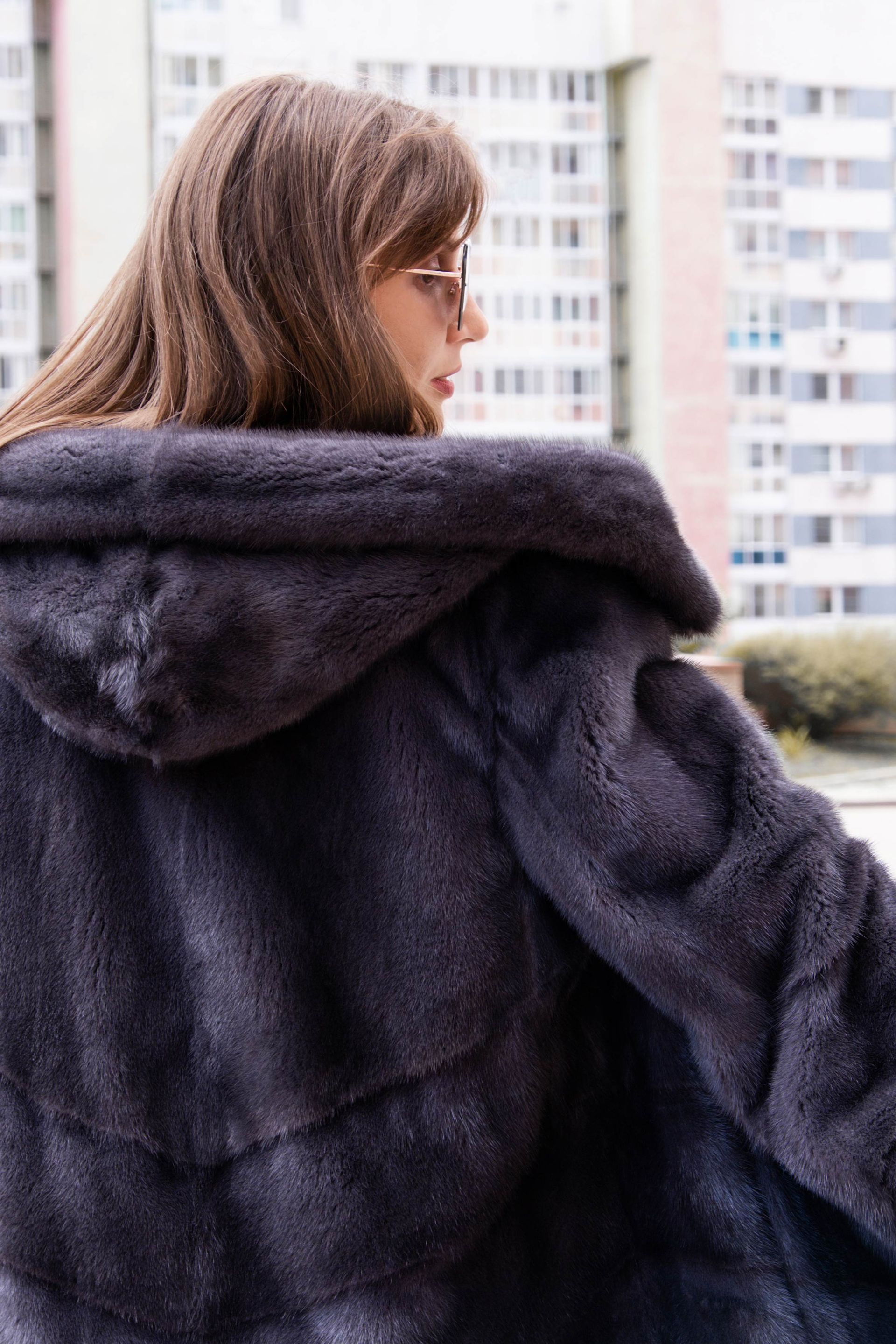 Portrait of a Young Woman in a Fur Coat — Atlanta, GA — Atlanta Furs