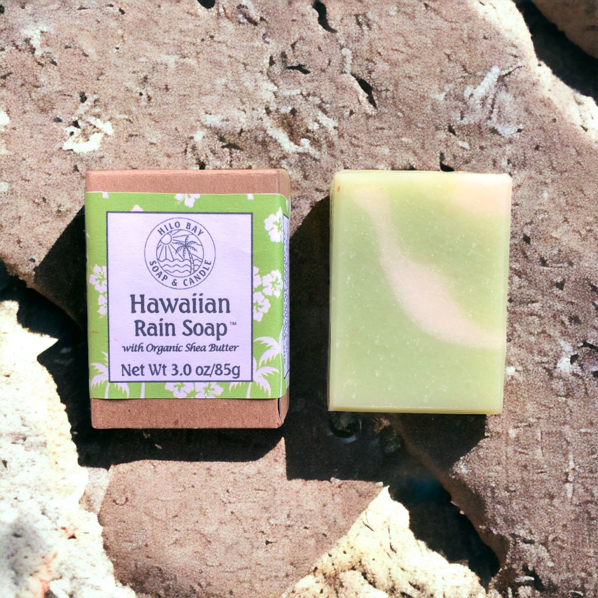 3 oz size Coconut Lime soap bar