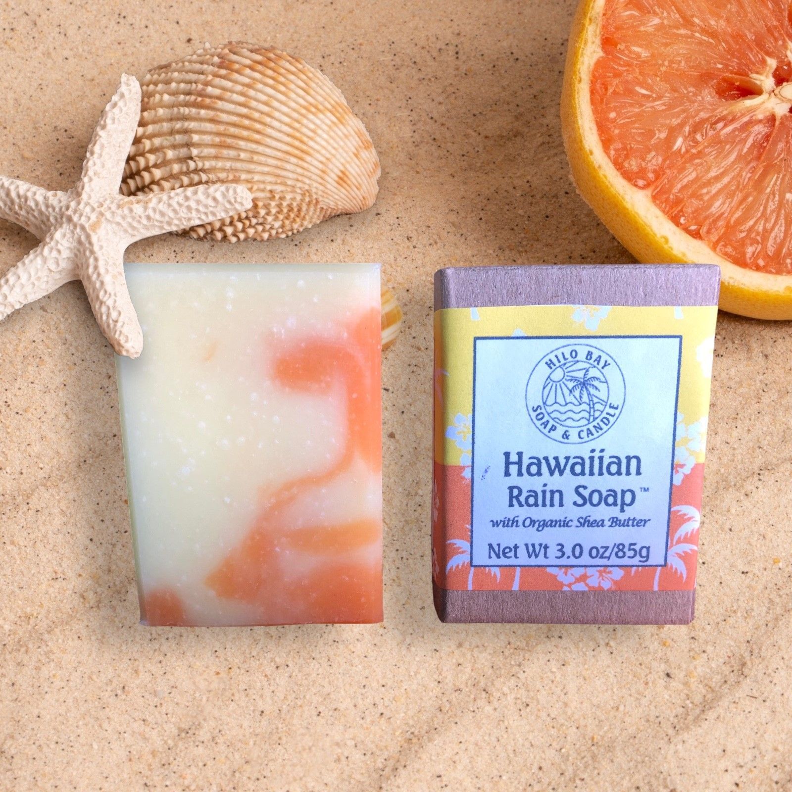 3 oz size Mango-Papaya Soap Bar