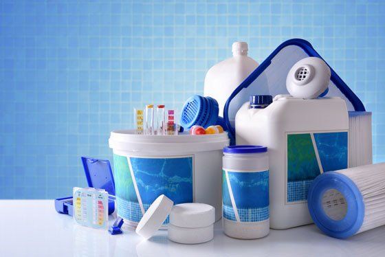 Chemical cleaning products for pool