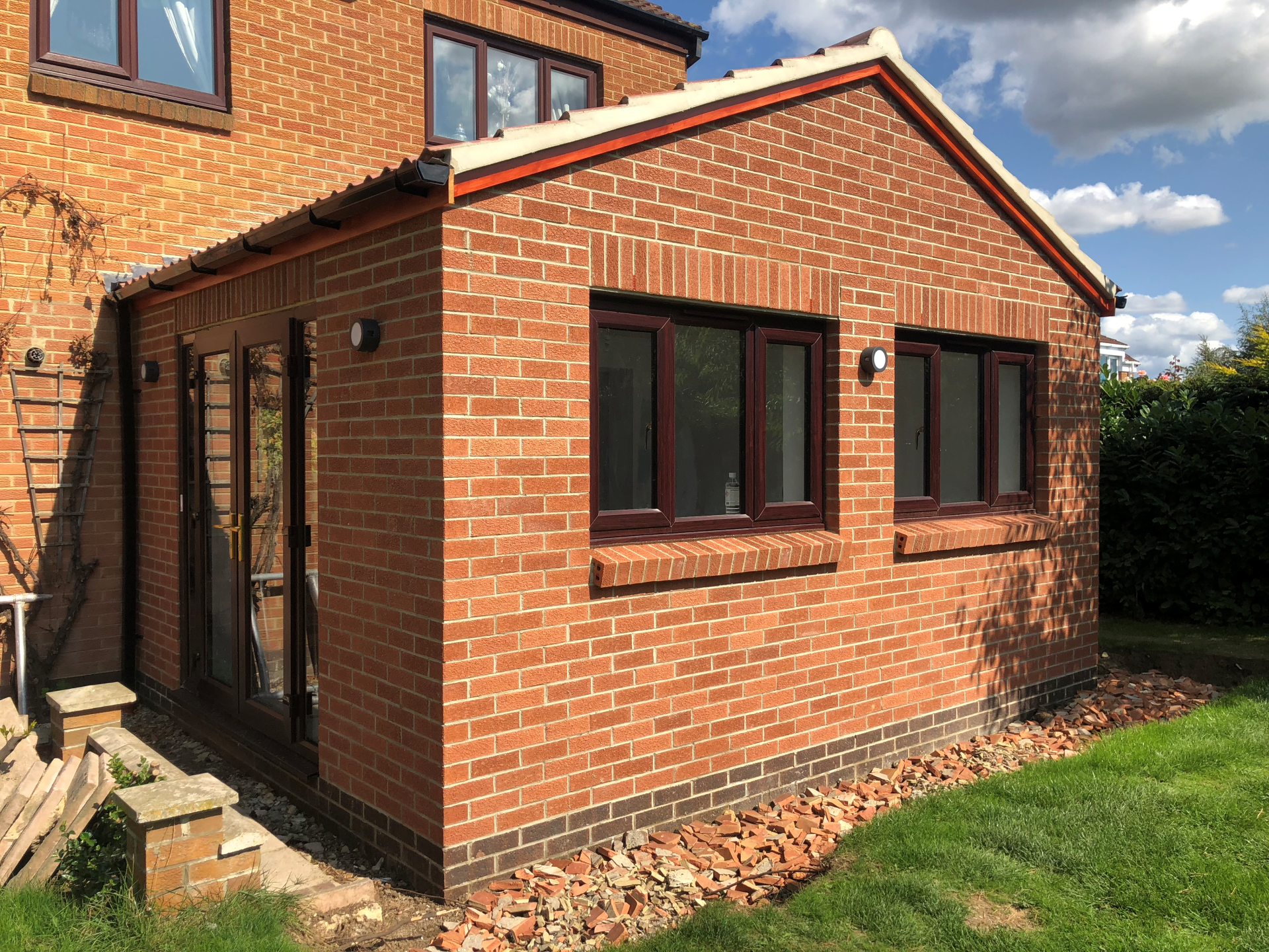 a completed extension