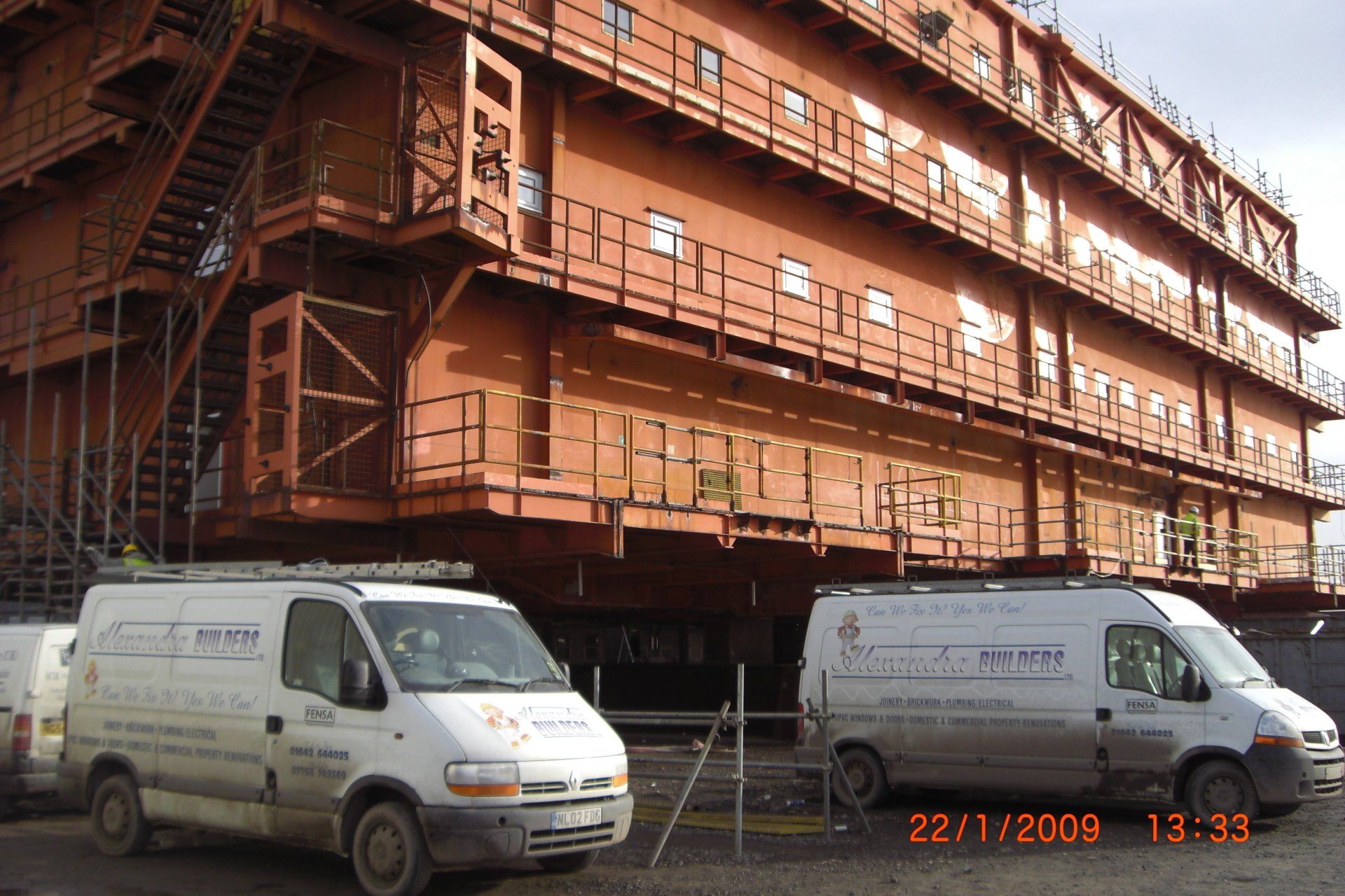 Accommodation pod refurb