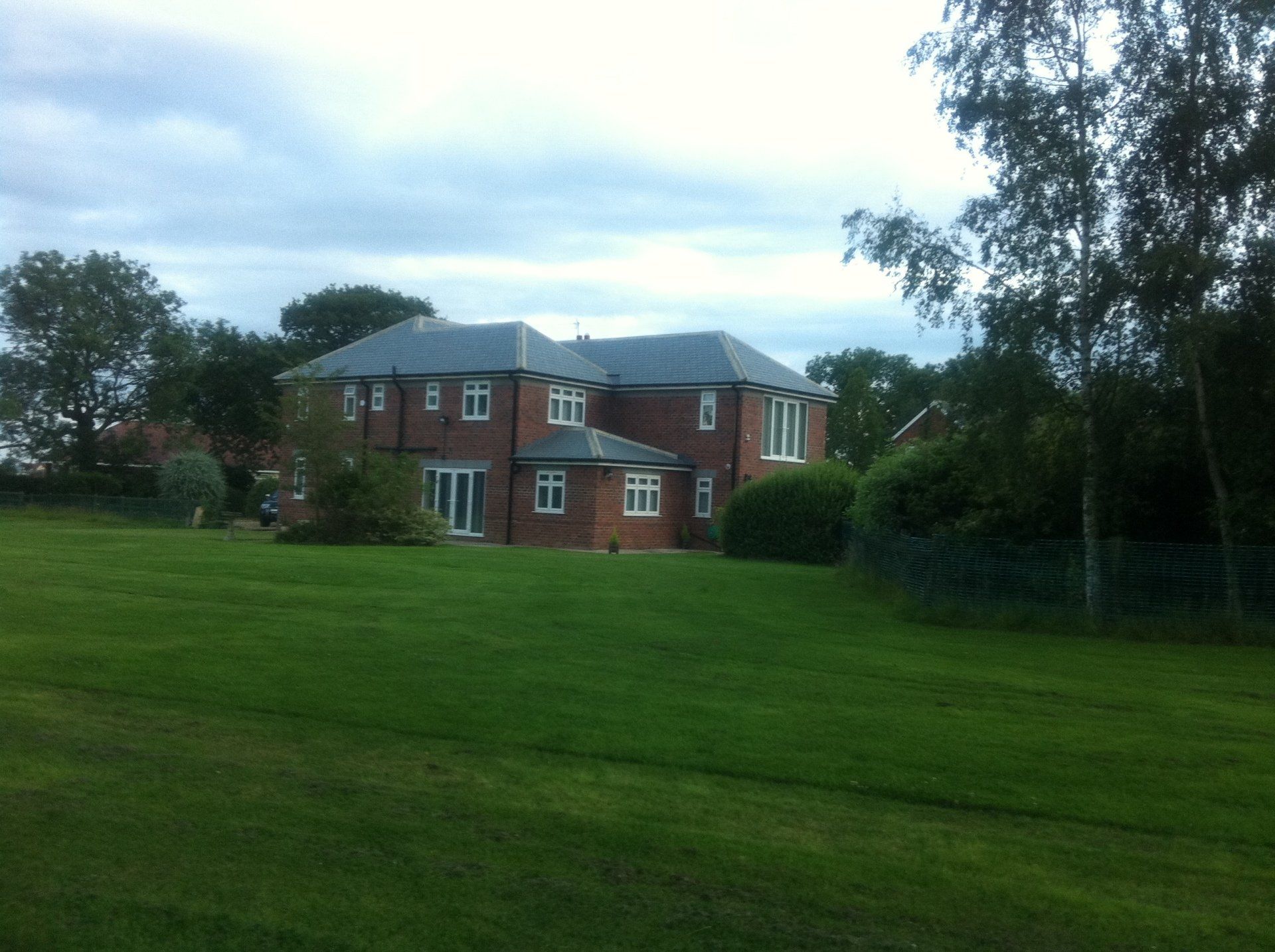 large double storey extension - completed