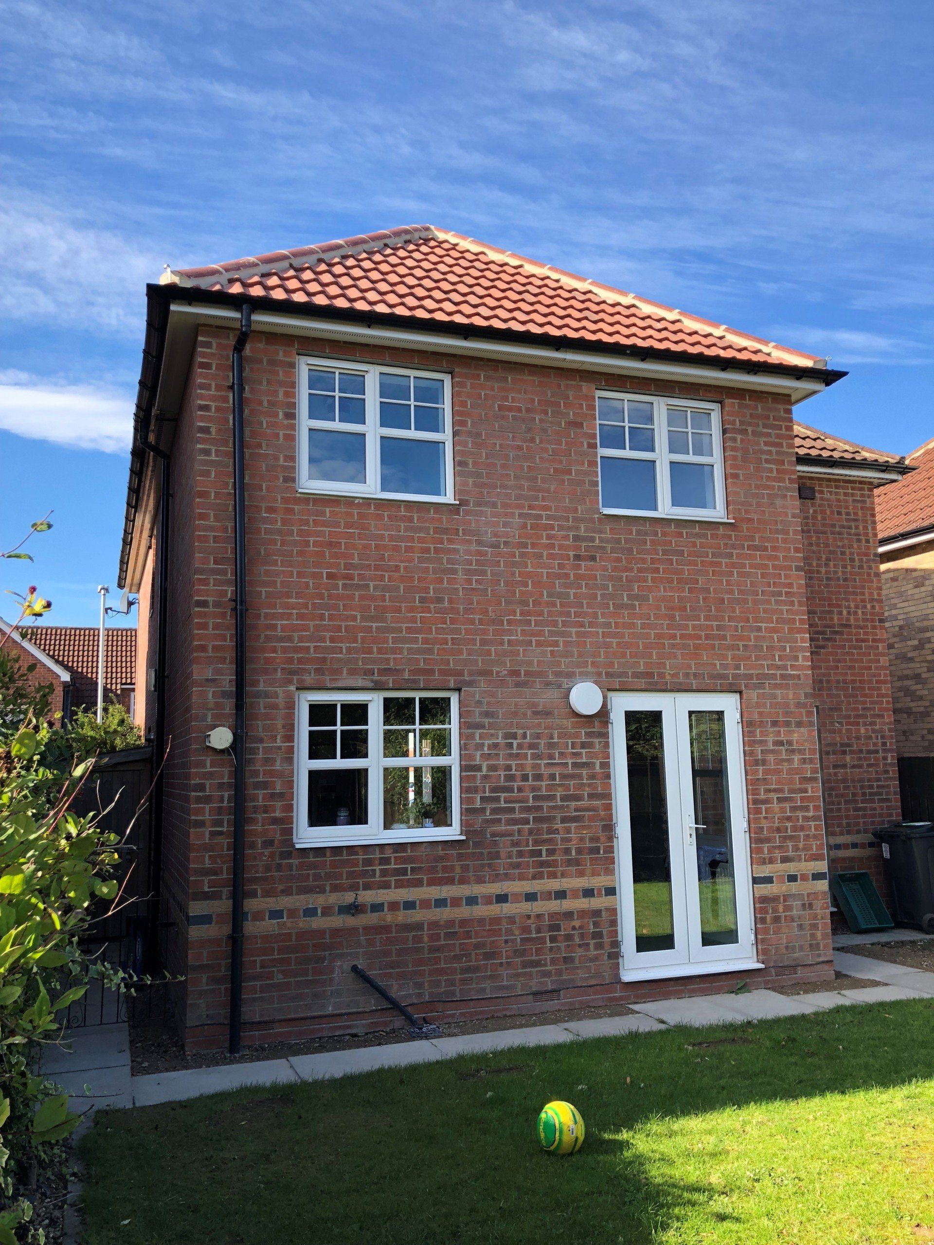 new first floor extension built on top of existing  ground floor extension