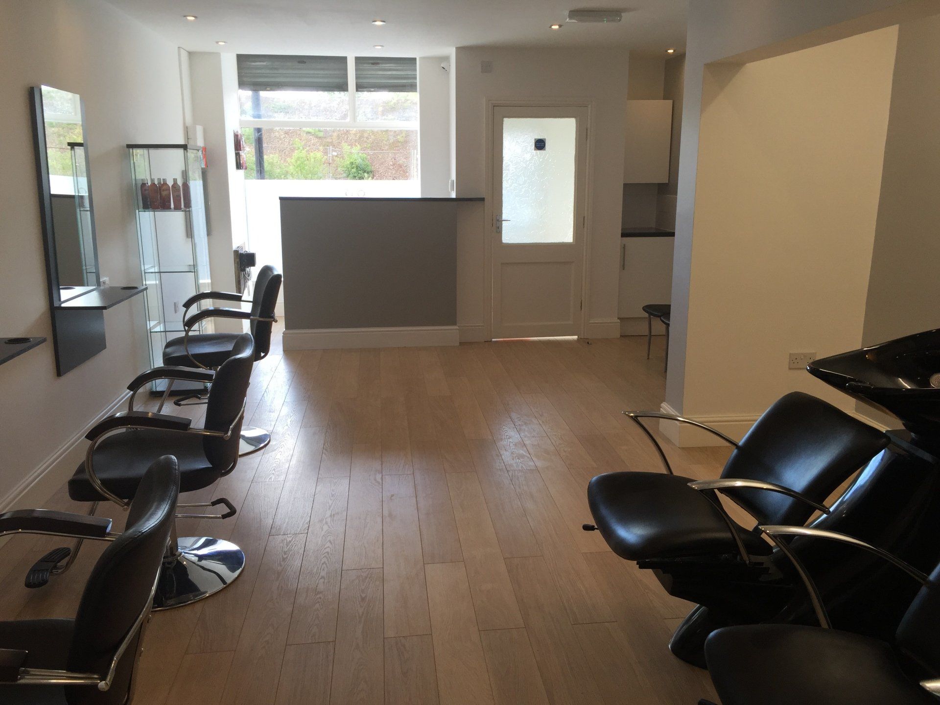 salon refurbishment  -  after