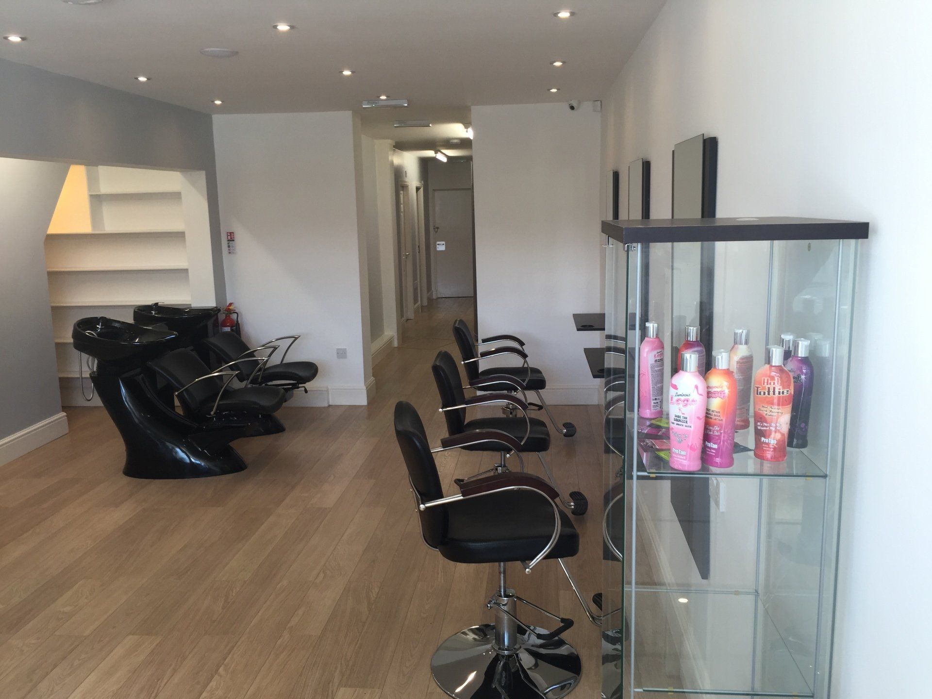salon refurbishment  -  after