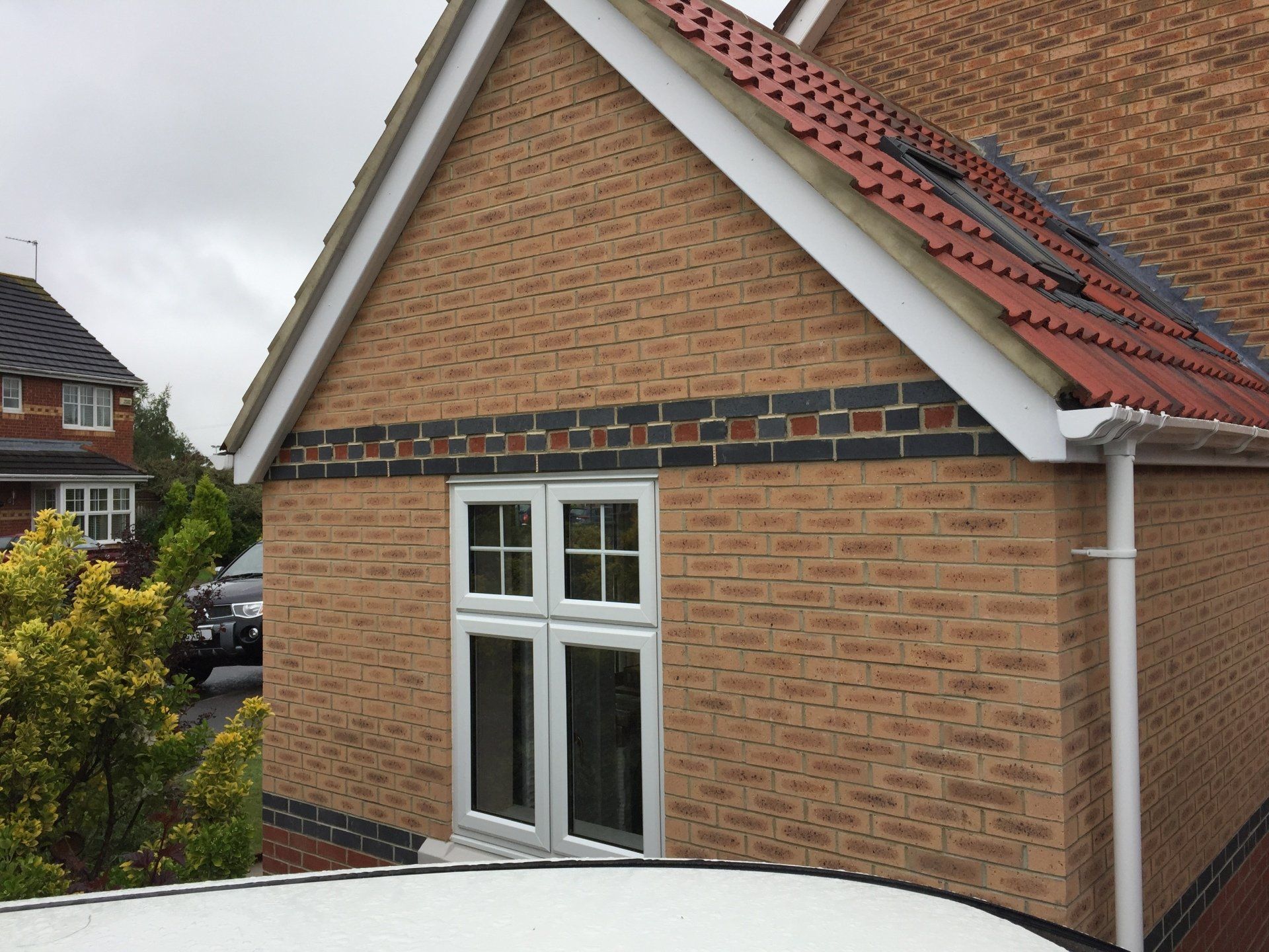 single storey vaulted roof extension