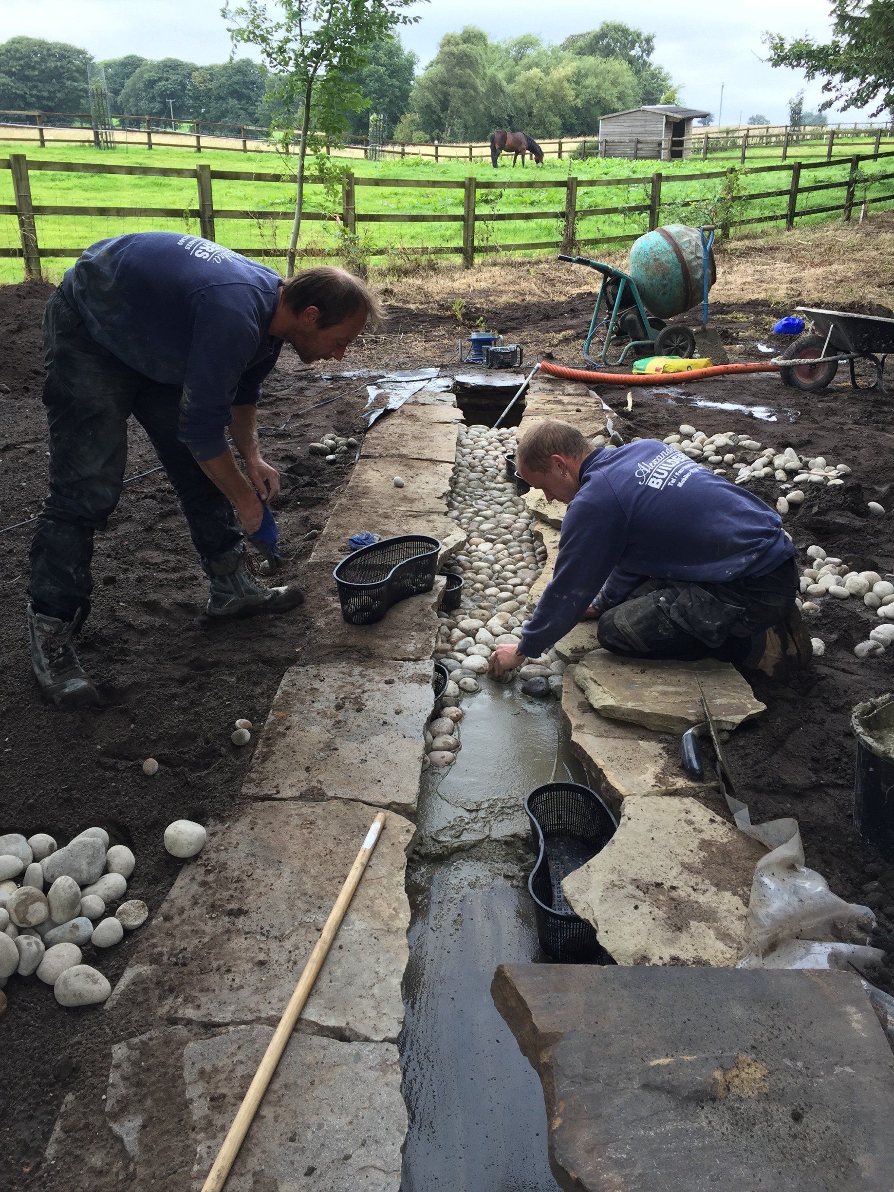 Natural spring - during