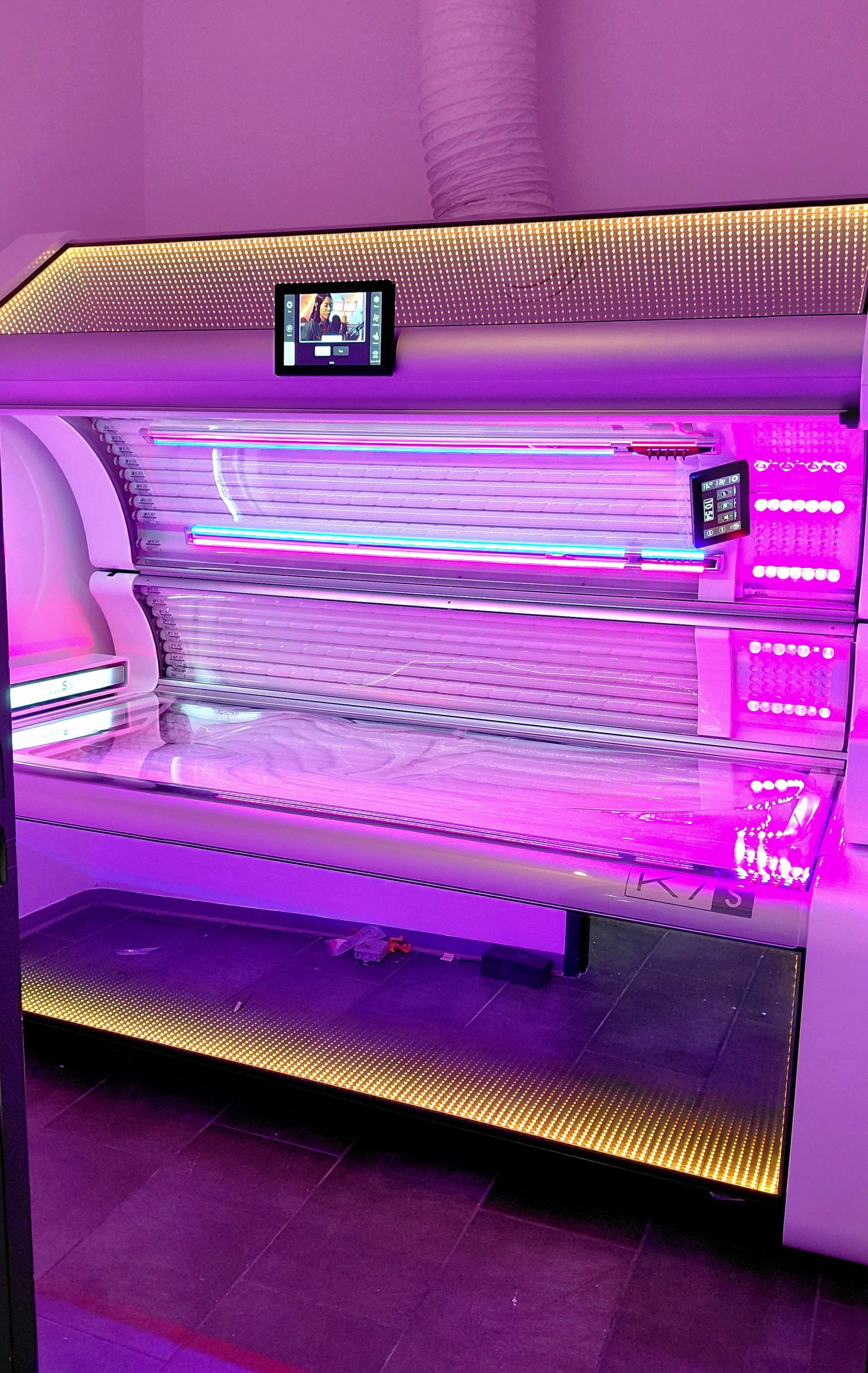 MegaSun K7S neu in Uster โ Power, Vitamin D und Collagen im SunWorld Solarium