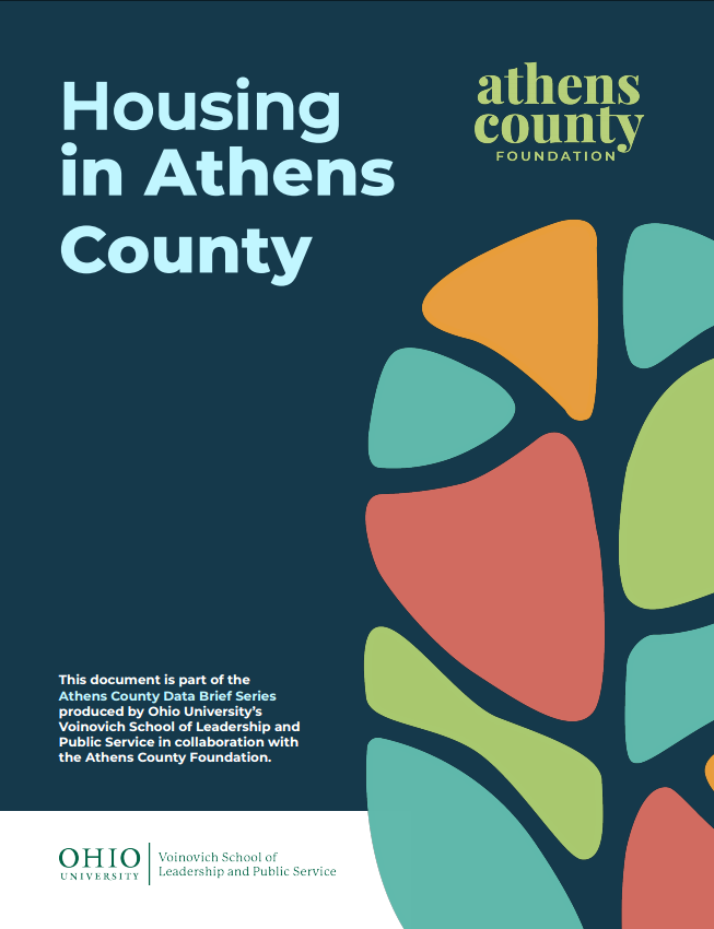 The cover of housing in athens county report