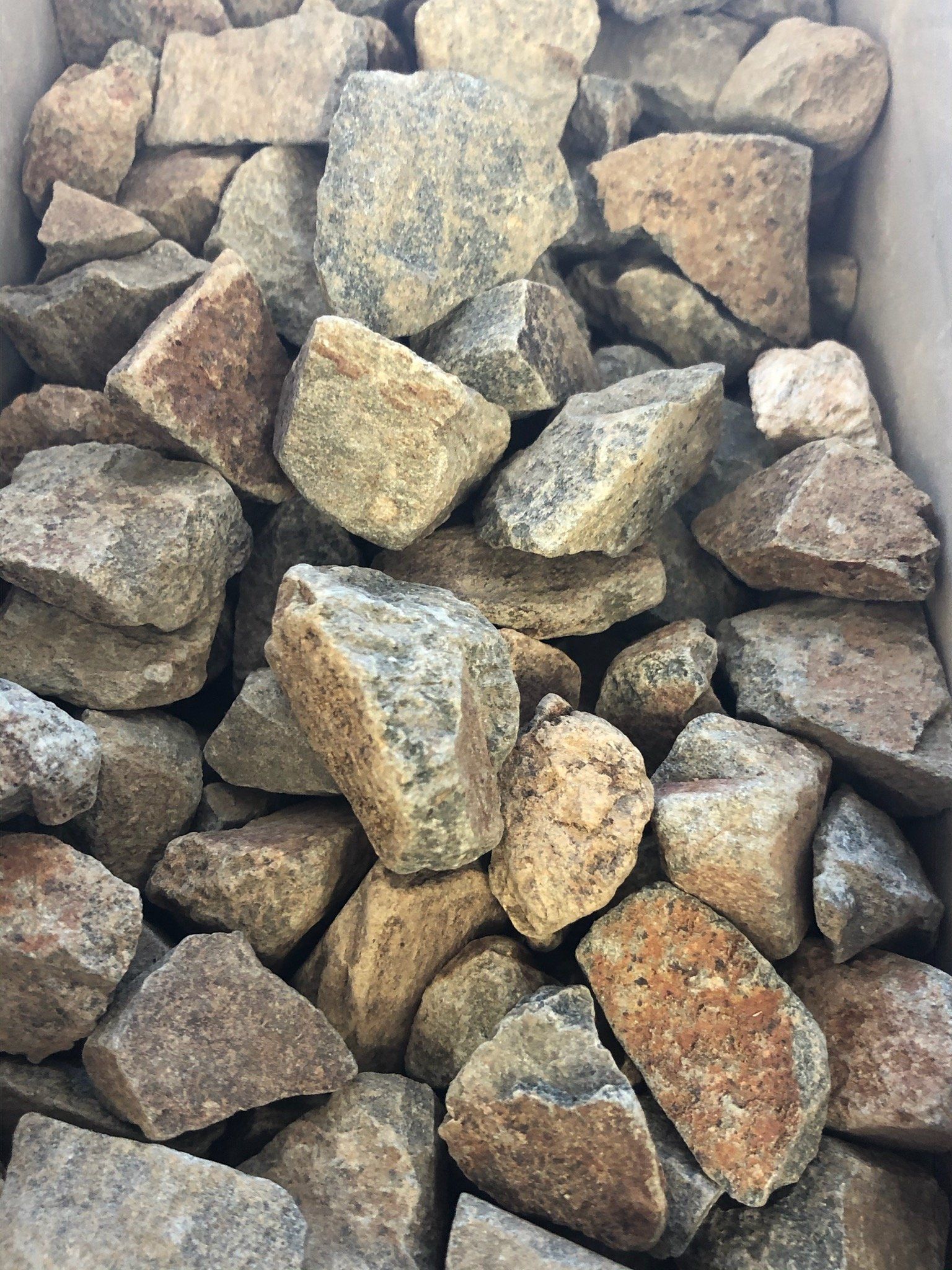 1'' Calico — Prescott, AZ — Willow Lake Rock