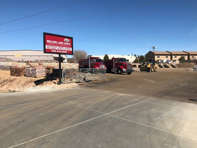 Landscaping in Home Garden — Prescott, AZ — Willow Lake Rock Landscaping in Home Garden — Prescott, AZ — Willow Lake Rock